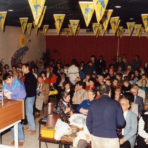 Première AG de l'association en 1989